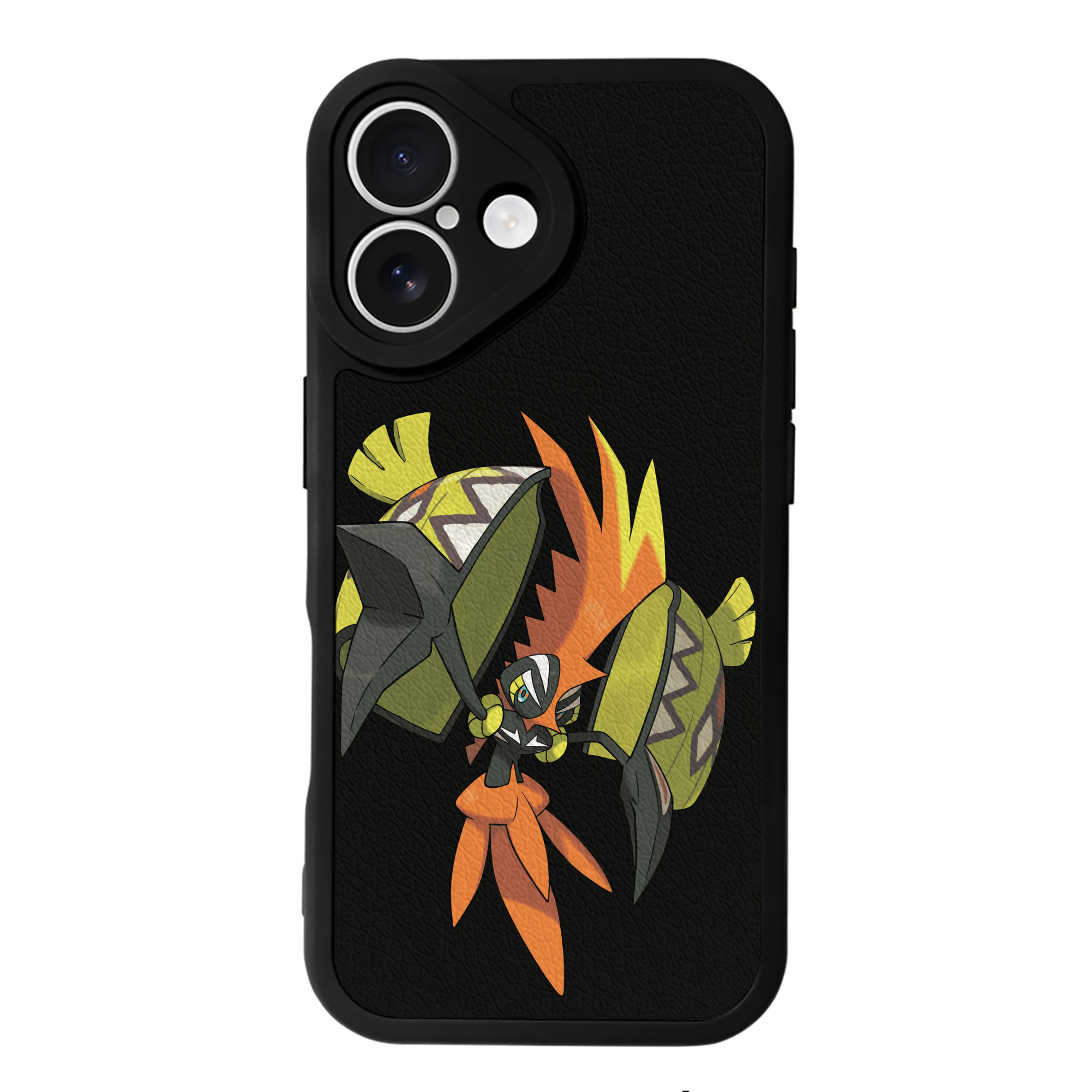 （画像用） ポケットモンスター Pokémon 【iPhone 16シリーズ対応】シリコンスマホケース（レザー調） 材質：シリコン
